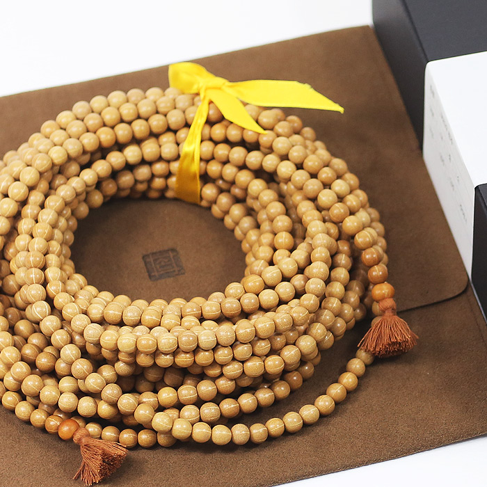 정읍보리수염주 1000염주 특상품(대) / 사은품으로 27단주 증정 합니다